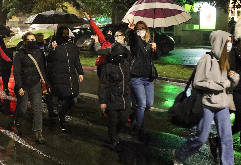 Kolejny protest przeszedł ulicami Polic