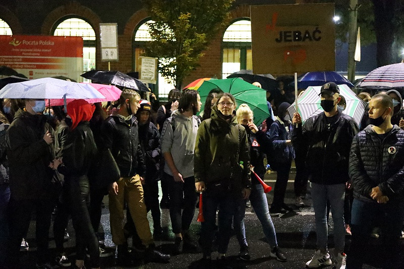 Kolejny protest przeszedł ulicami Polic