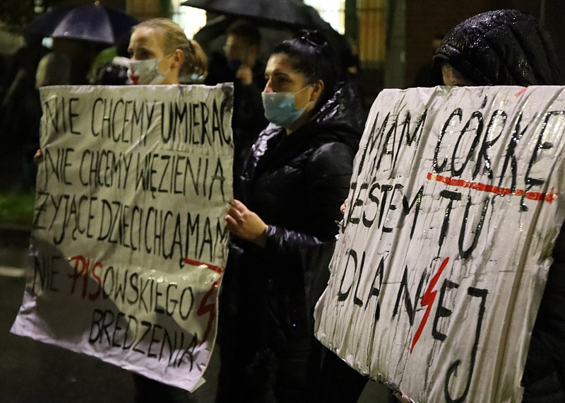 Kolejny protest przeszedł ulicami Polic