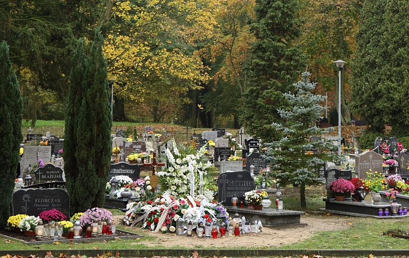 Wszystkich Świętych i puste cmentarze [foto]