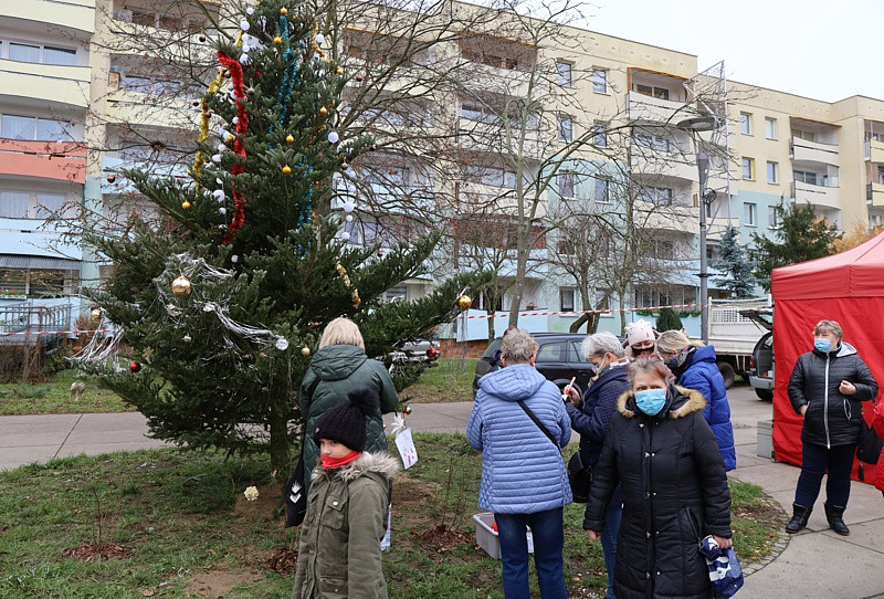 Bombki #bohaterskaInga zawisły na choince