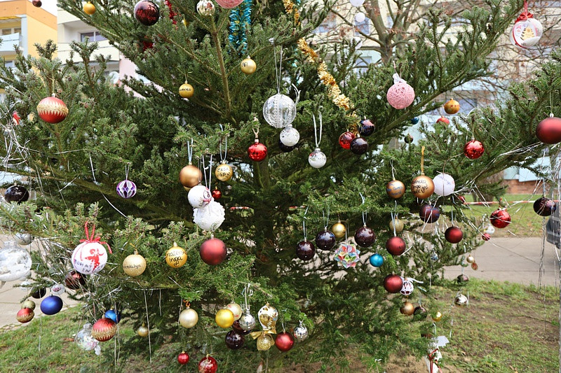 Bombki #bohaterskaInga zawisły na choince