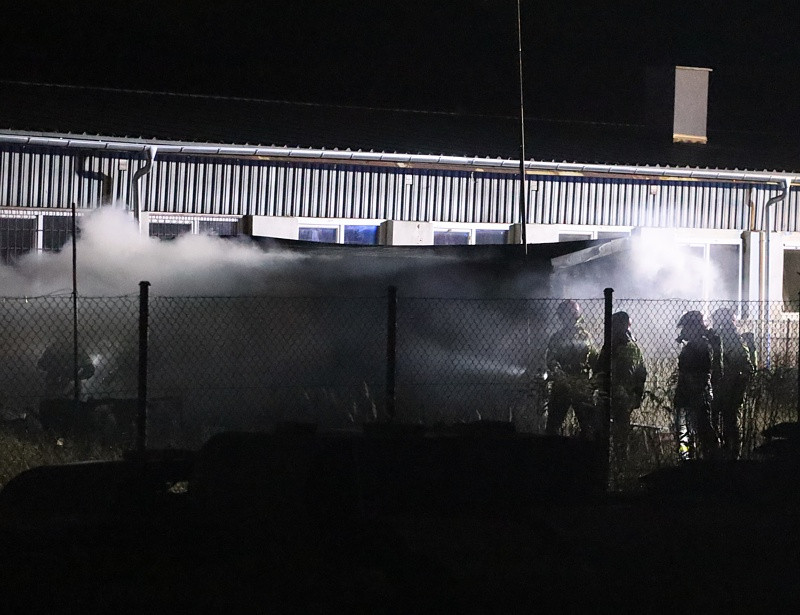 Pożar w Siedlicach, jedna osoba zginęła [foto]