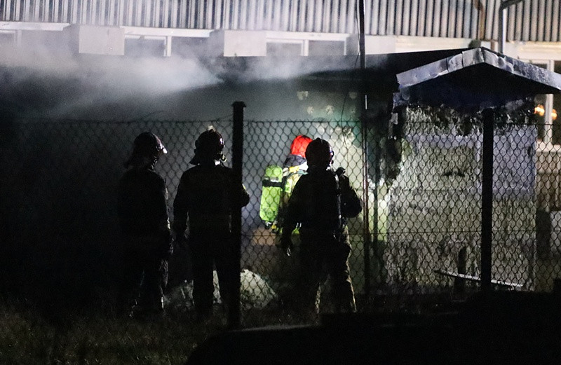 Pożar w Siedlicach, jedna osoba zginęła [foto]