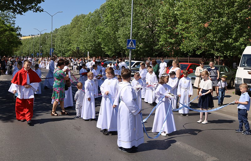 Boże Ciało – procesja w parafii pw. św. Kazimierza