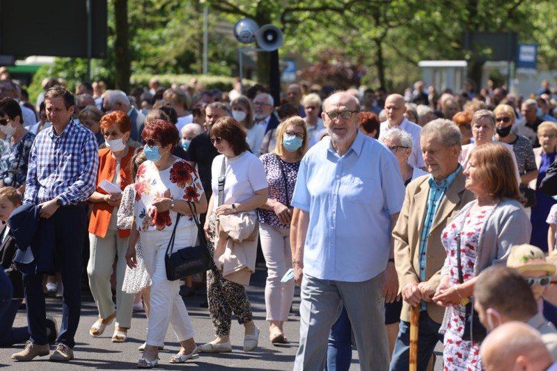 Boże Ciało – procesja w parafii pw. św. Kazimierza