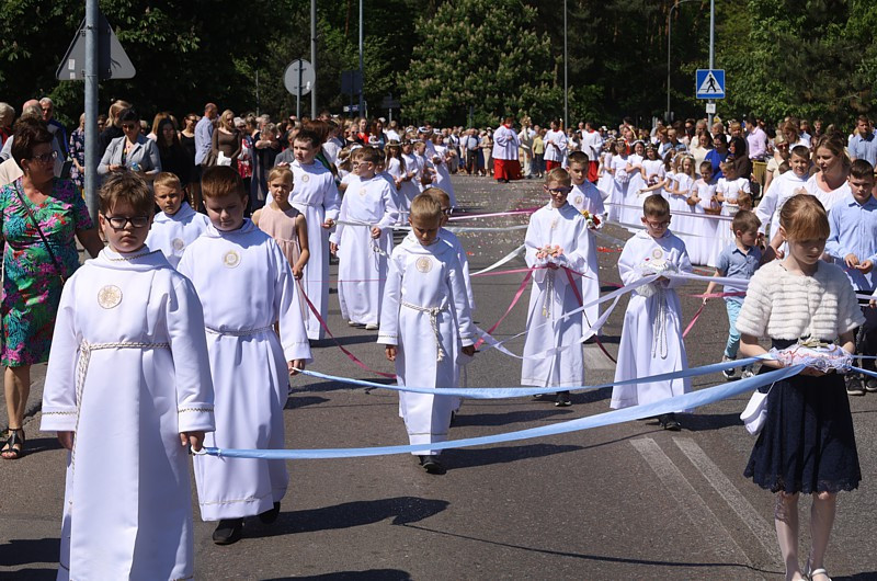 Boże Ciało – procesja w parafii pw. św. Kazimierza