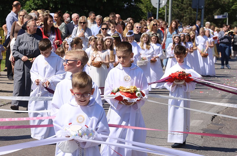 Boże Ciało – procesja w parafii pw. św. Kazimierza