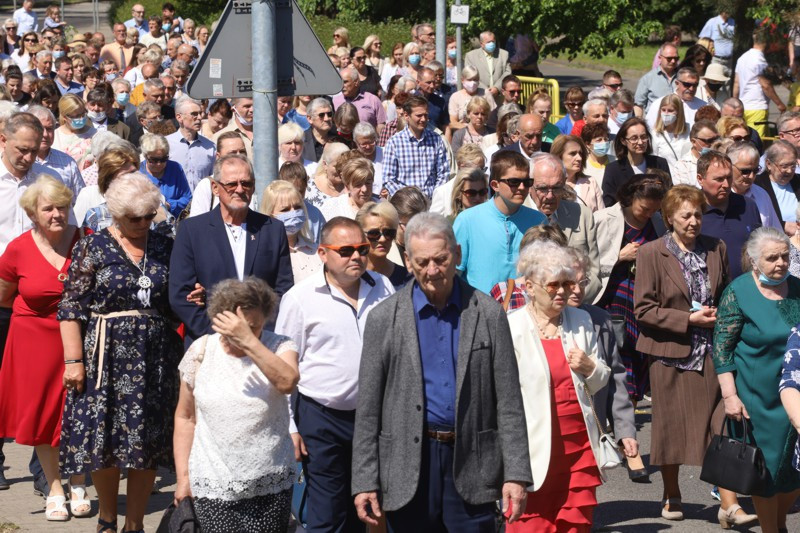 Boże Ciało – procesja w parafii pw. św. Kazimierza