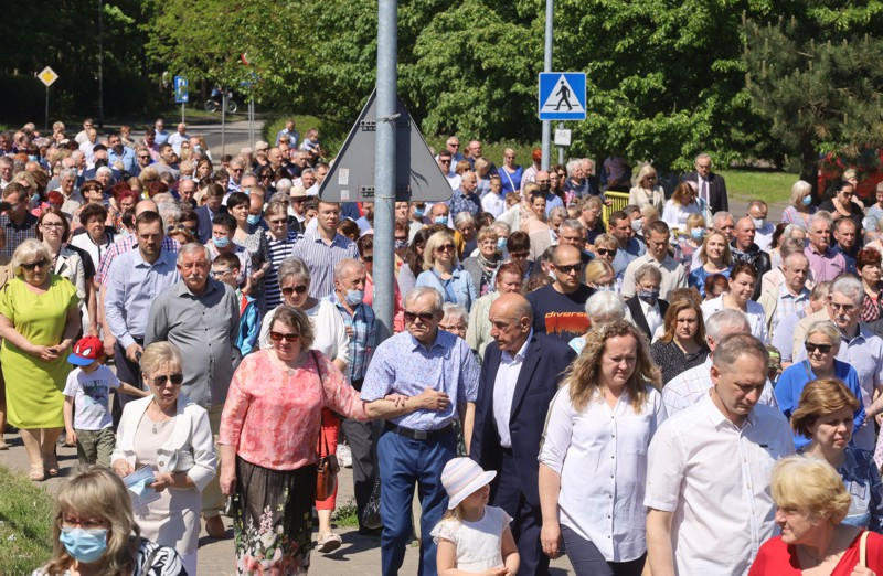Boże Ciało – procesja w parafii pw. św. Kazimierza