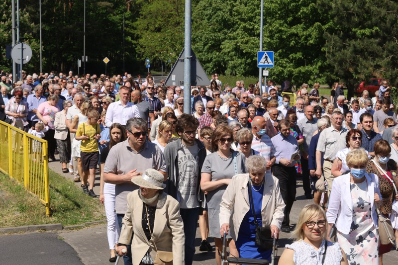 Boże Ciało – procesja w parafii pw. św. Kazimierza