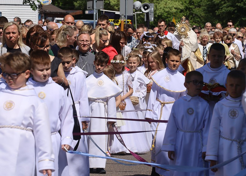 Boże Ciało – procesja w parafii pw. św. Kazimierza