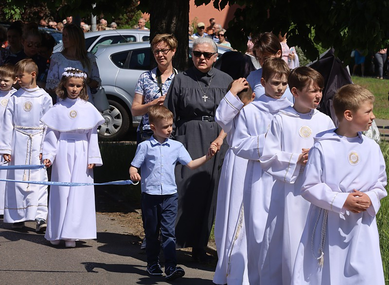 Boże Ciało – procesja w parafii pw. św. Kazimierza