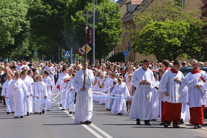 Boże Ciało – procesja w parafii pw. św. Kazimierza