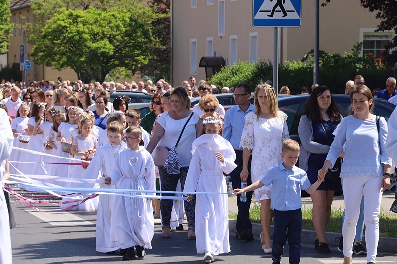 Boże Ciało – procesja w parafii pw. św. Kazimierza