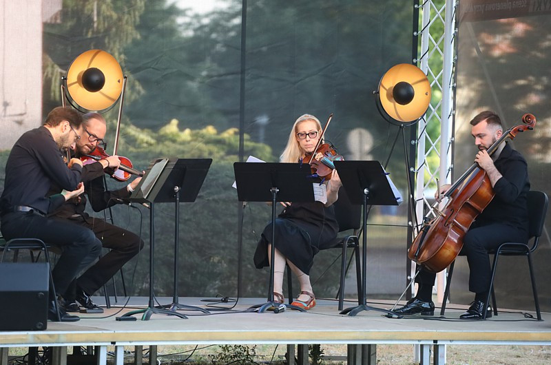 Baltic Neopolis Quartet  rozpoczął plenerowe koncerty