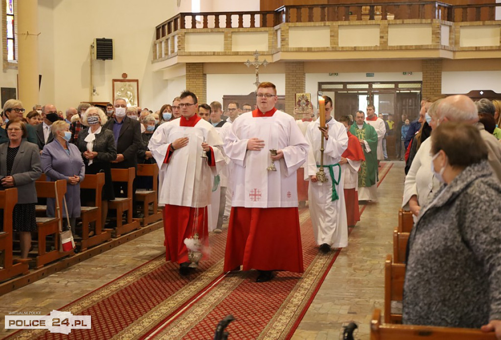 Policzanie podziękowali ks. kan. Waldemarowi Gasztkowskiemu