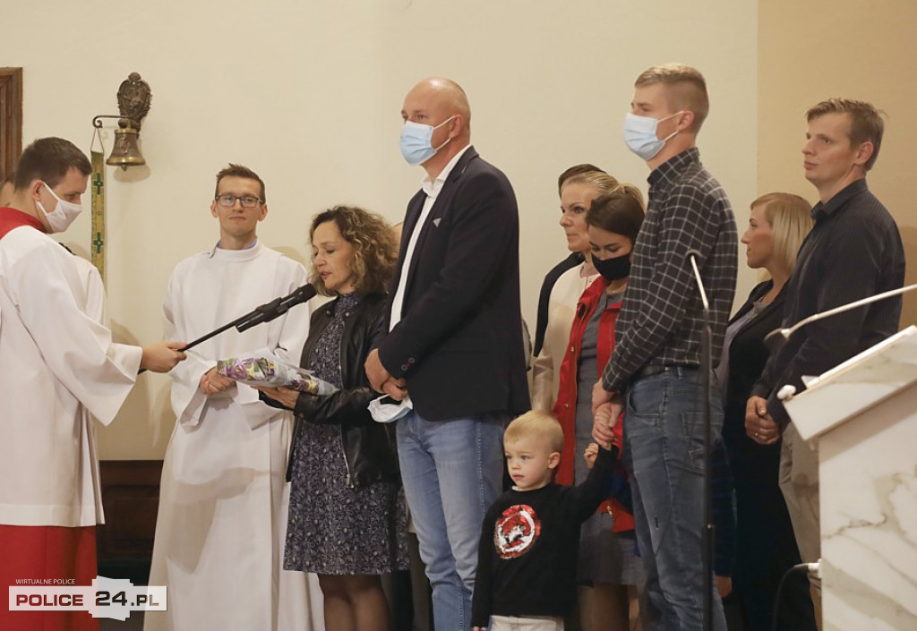 Policzanie podziękowali ks. kan. Waldemarowi Gasztkowskiemu