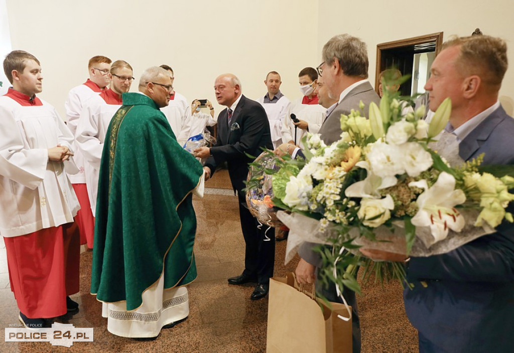 Policzanie podziękowali ks. kan. Waldemarowi Gasztkowskiemu