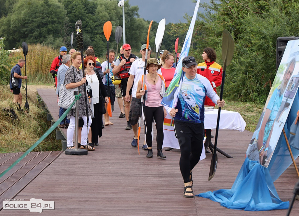 W Trzebieży otwarto promenadę im. Aleksandra Doby