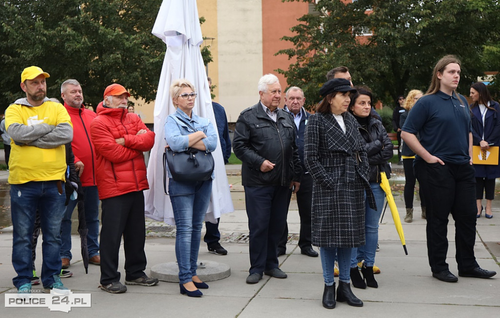Szymon Hołownia w Policach