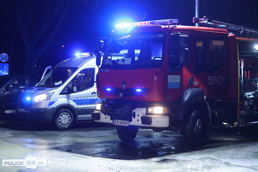 Zderzenie dwóch aut na ul. Kuźnickiej w Policach