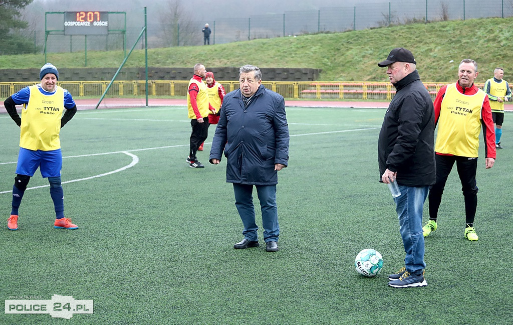 Noworoczne spotkanie na boisku