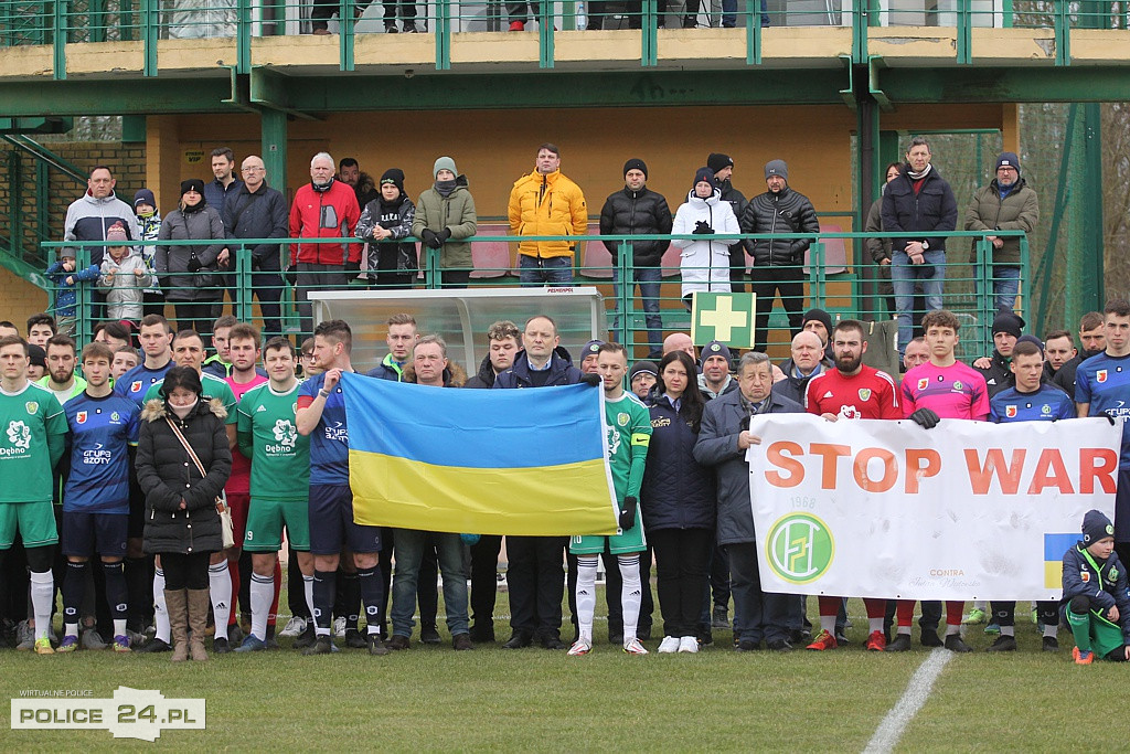 Police: piłkarze, kibice solidarni z Ukrainą