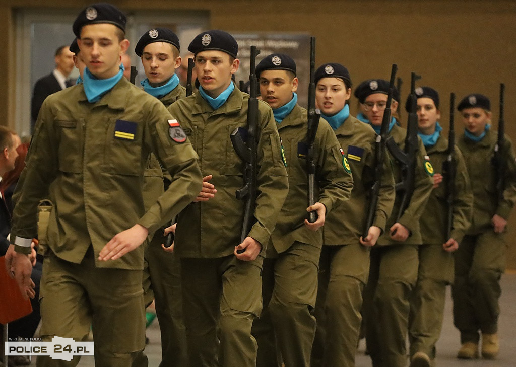 Police. Zachodniopomorski Przegląd Musztry Klas Mundurowych