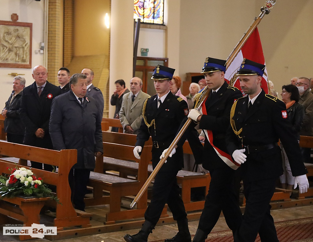 Msza za Ojczyznę w kościele pw. św. Kazimierza w Policach