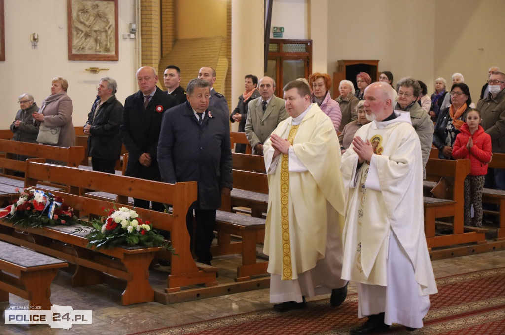Msza za Ojczyznę w kościele pw. św. Kazimierza w Policach
