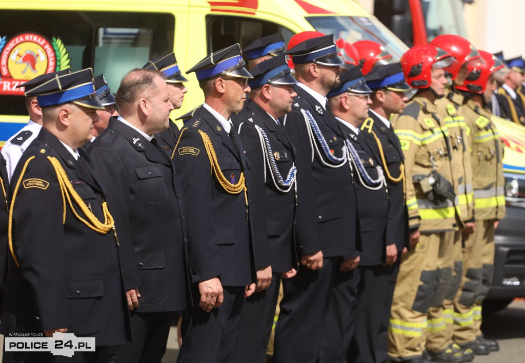 Powiatowe Obchody Dnia Strażaka w Policach