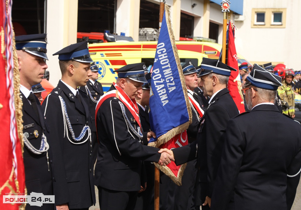 Powiatowe Obchody Dnia Strażaka w Policach