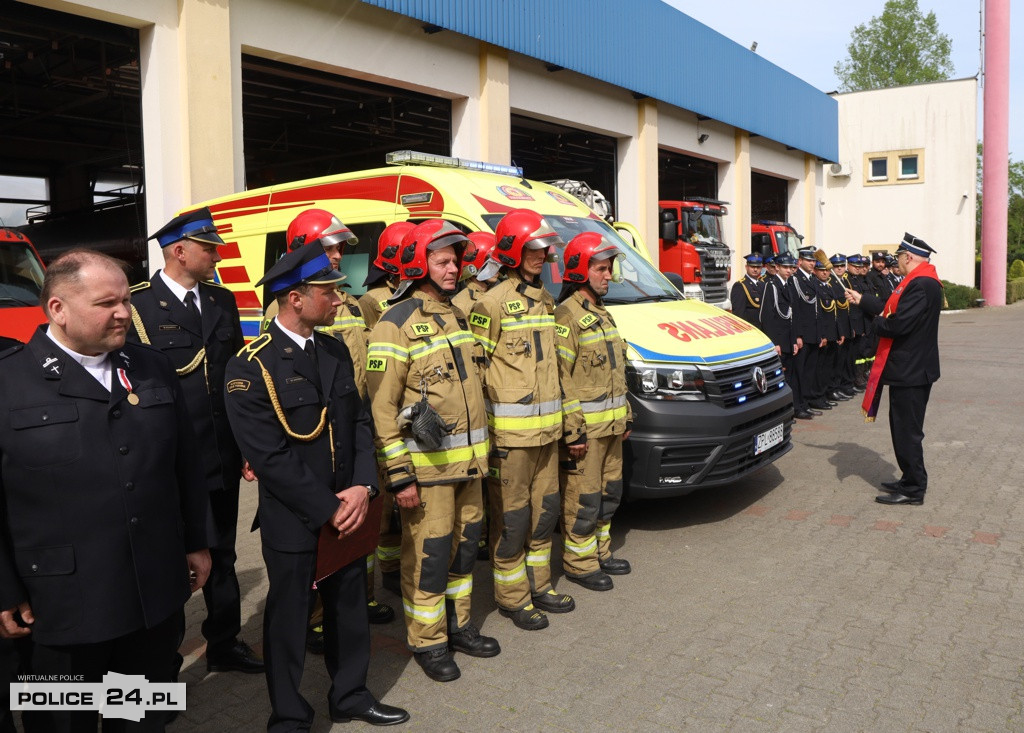 Powiatowe Obchody Dnia Strażaka w Policach