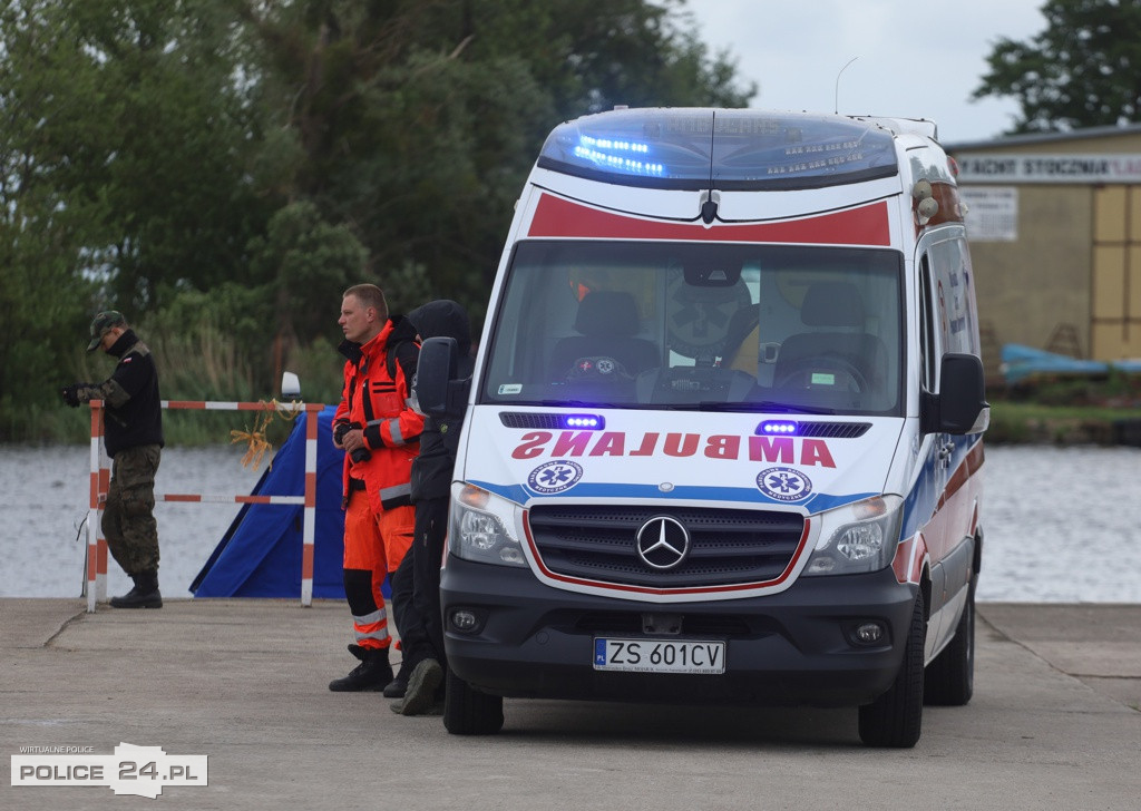 Pożar w szkole, wypadek, poród – ćwiczenia służb w Trzebieży