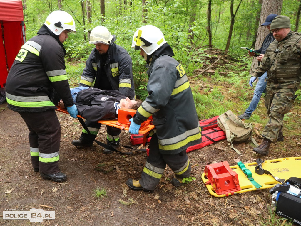 Pożar w szkole, wypadek, poród – ćwiczenia służb w Trzebieży