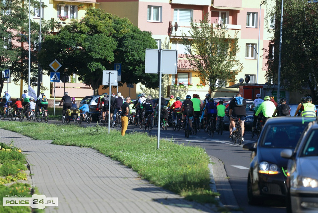 I Policka Masa Krytyczna przejechała ulicami Polic