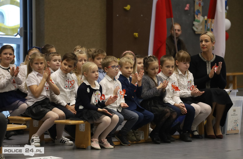 Uroczyste ślubowanie uczniów Zespołu Szkół w Policach