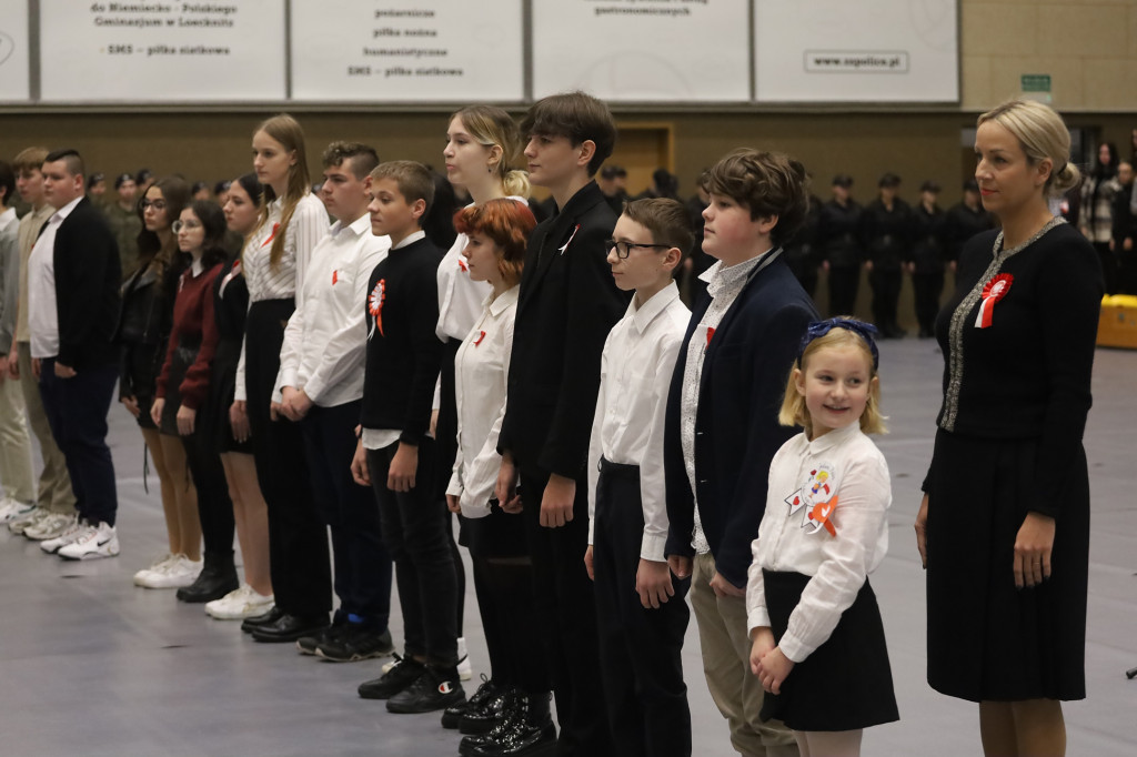 Uroczyste ślubowanie uczniów Zespołu Szkół w Policach