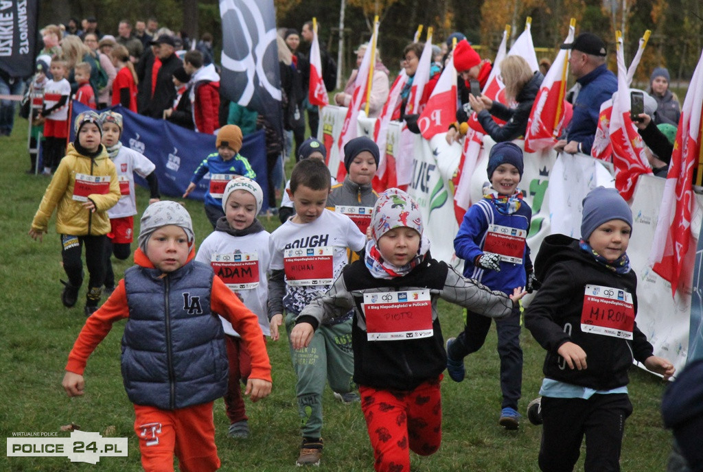 Bieg Niepodległości w Policach. Pobiegli też najmłodsi