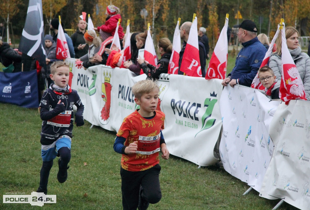 Bieg Niepodległości w Policach. Pobiegli też najmłodsi
