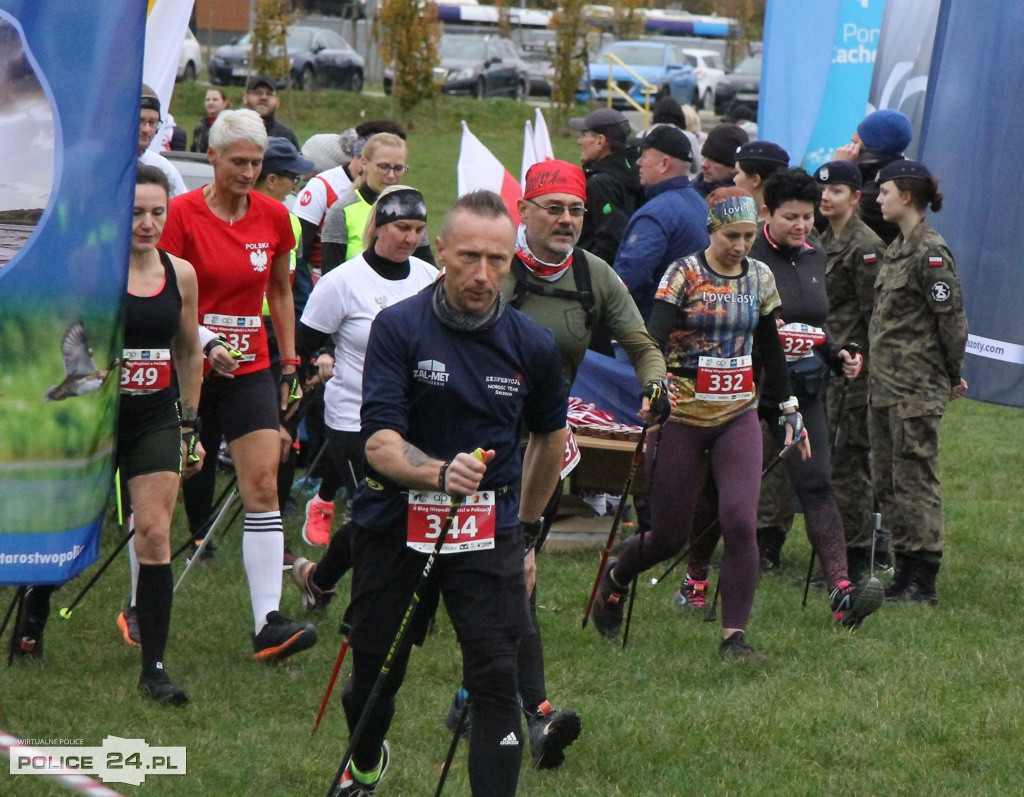 Bieg Niepodległości w Policach. Maszerowali po Puszczy Wkrzańskiej
