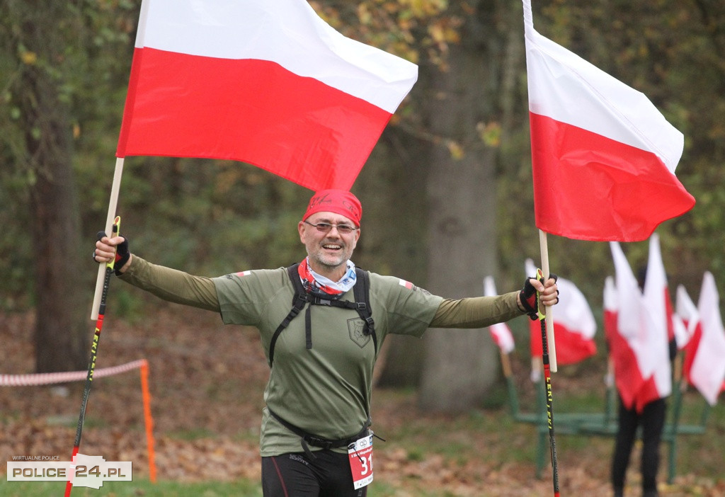Bieg Niepodległości w Policach. Maszerowali po Puszczy Wkrzańskiej