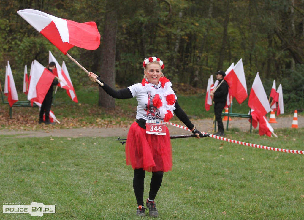 Bieg Niepodległości w Policach. Maszerowali po Puszczy Wkrzańskiej