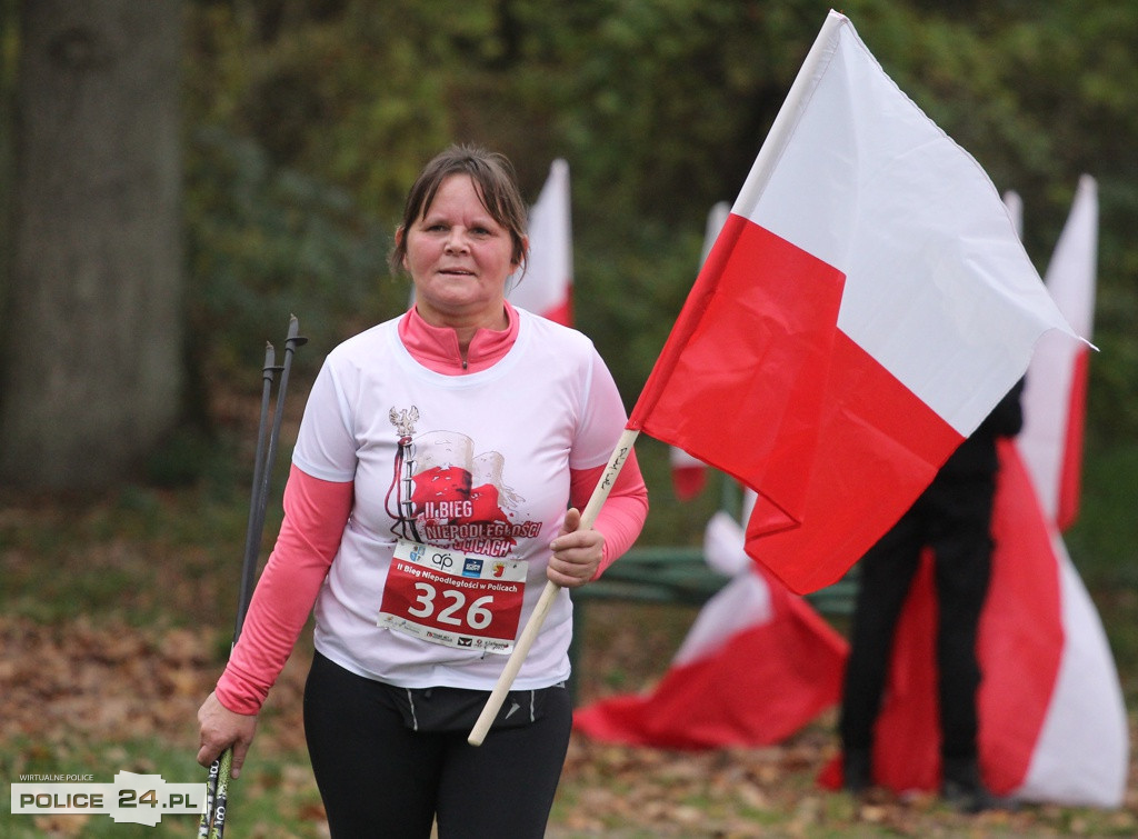 Bieg Niepodległości w Policach. Maszerowali po Puszczy Wkrzańskiej