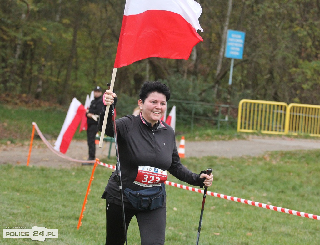 Bieg Niepodległości w Policach. Maszerowali po Puszczy Wkrzańskiej