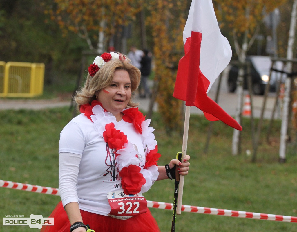 Bieg Niepodległości w Policach. Maszerowali po Puszczy Wkrzańskiej