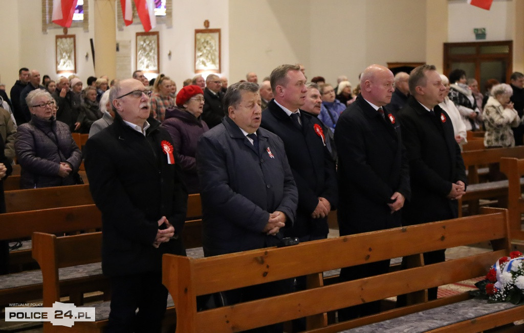 Msza św. w intencji Ojczyzny w kościele pw. św. Kazimierza w Policach