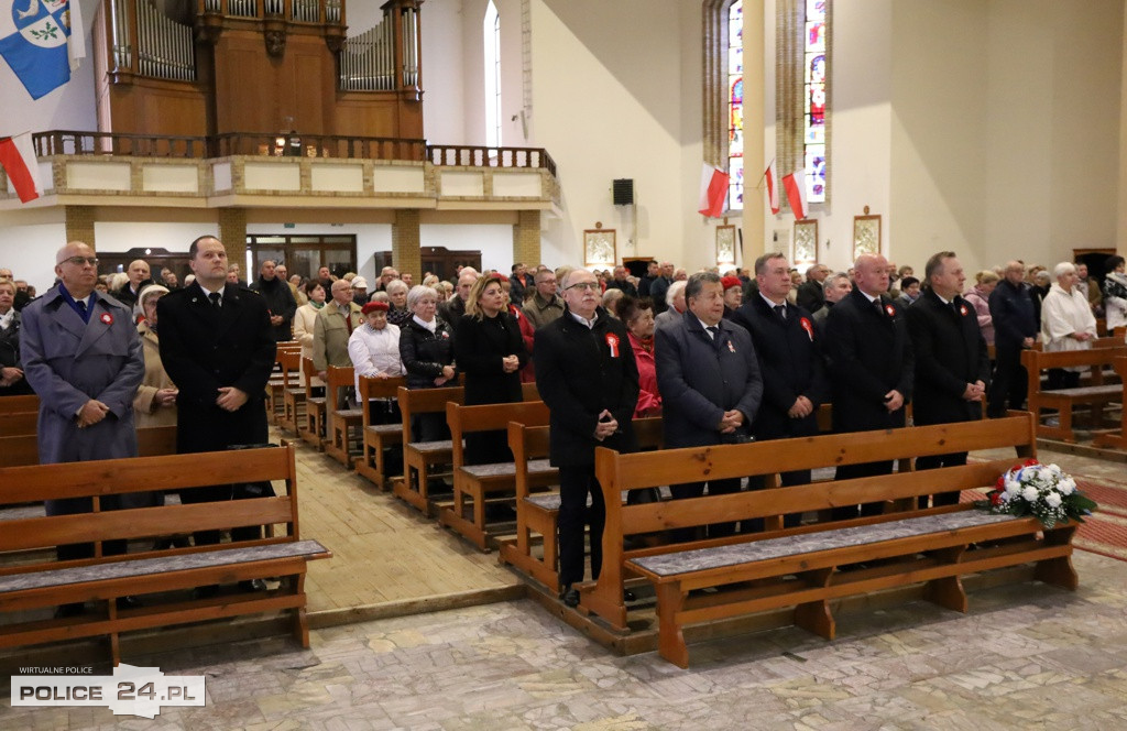 Msza św. w intencji Ojczyzny w kościele pw. św. Kazimierza w Policach