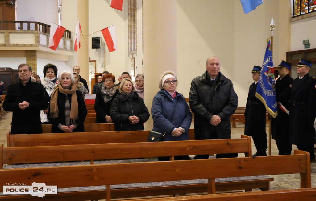 Msza św. w intencji Ojczyzny w kościele pw. św. Kazimierza w Policach